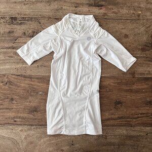 EUC IntelliSkin WHITE Short Sleeve Posture Assist Correct T-shirt Womens size XS